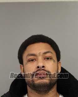 Booking photo from Cook County, Illinois