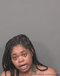 Mugshot of Kiana L Hill booked in DeKalb County, Illinois on October 25, 2026