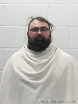 Mugshot of LUCAS WAYNE BOCOOK booked in Douglas County, Illinois on March 21, 2026