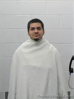 Mugshot of NICOLAS A CARRANZA booked in Douglas County, Illinois on March 27, 2026