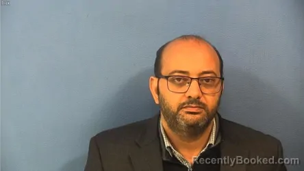 Mugshot of Ahmed Farghaly booked in DuPage County, Illinois on October 4, 2026