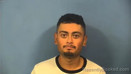 Mugshot of Alan Hernandez booked in DuPage County, Illinois on August 15, 2026