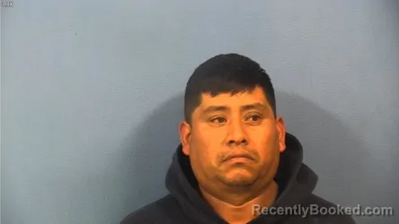 Mugshot of Anacleto Lopez-Lopez booked in DuPage County, Illinois on September 18, 2026