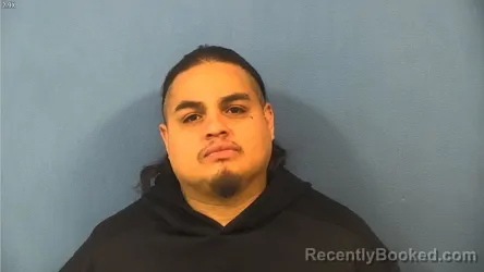 Mugshot of ANGELO PARRA booked in DuPage County, Illinois on April 22, 2026