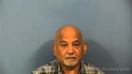 Mugshot of Bhupendra Patel booked in DuPage County, Illinois on July 27, 2026