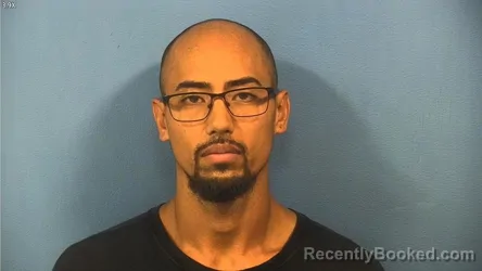 Mugshot of Christian Roberts booked in DuPage County, Illinois on July 31, 2026