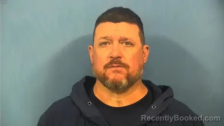 Mugshot of David Antonelli booked in DuPage County, Illinois on October 7, 2026