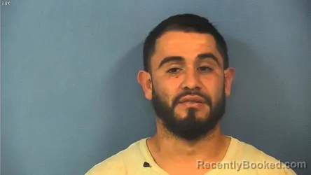 Mugshot of Daniel Ledezma booked in DuPage County, Illinois on August 14, 2026