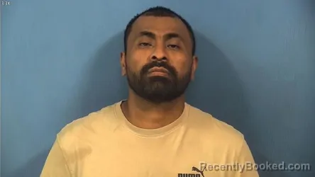 Mugshot of Daniel Ozuna Diaz booked in DuPage County, Illinois on August 3, 2026