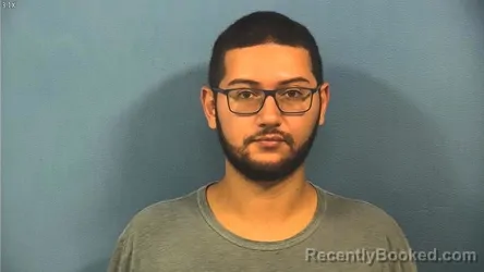 Mugshot of Efren Carreno booked in DuPage County, Illinois on August 13, 2026