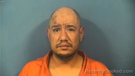 Mugshot of Edgar Dominguez booked in DuPage County, Illinois on July 21, 2026