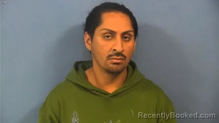 Mugshot of Edgar Pedraza Perez booked in DuPage County, Illinois on September 19, 2026