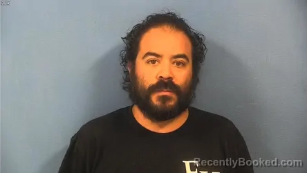 Mugshot of Julian Campos booked in DuPage County, Illinois on August 7, 2026