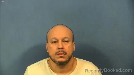 Mugshot of Juan Casarrubias booked in DuPage County, Illinois on September 28, 2026