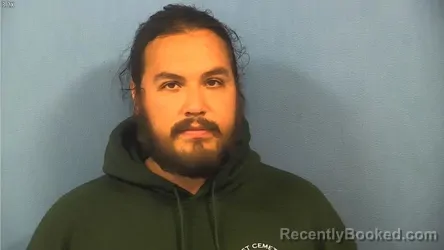 Mugshot of Jesse Lazo booked in DuPage County, Illinois on July 27, 2026