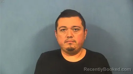 Mugshot of Jose Sandoval booked in DuPage County, Illinois on August 22, 2026