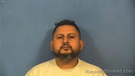 Mugshot of Luis Zavala booked in DuPage County, Illinois on July 20, 2026
