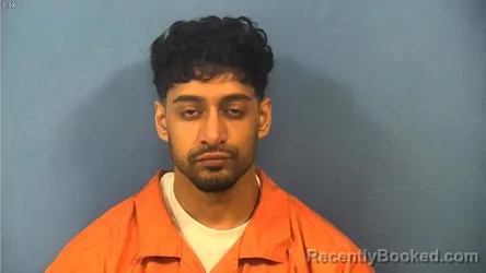 Mugshot of Mohammed Ahmed booked in DuPage County, Illinois on October 4, 2026