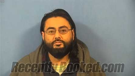 Booking photo from DuPage County, Illinois