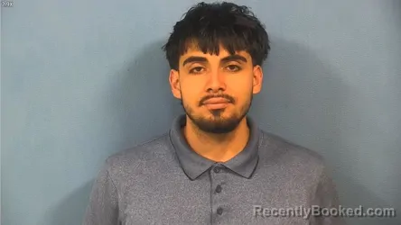 Mugshot of Nicolas Carrillo booked in DuPage County, Illinois on July 30, 2026