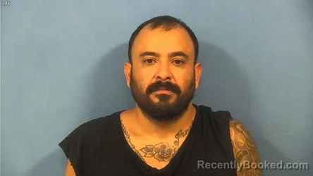Mugshot of Ruben Castrejon Pacheco booked in DuPage County, Illinois on July 31, 2026
