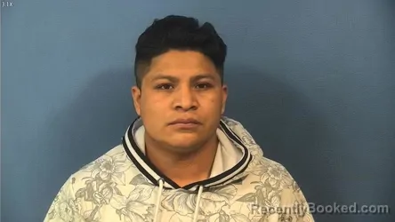 Mugshot of Sergio Gomez Gomez booked in DuPage County, Illinois on August 7, 2026