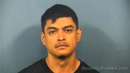 Mugshot of Victor Almaraz booked in DuPage County, Illinois on September 21, 2026
