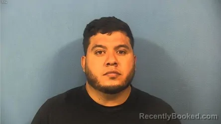 Mugshot of Victor Mendoza De Lucio booked in DuPage County, Illinois on July 26, 2026