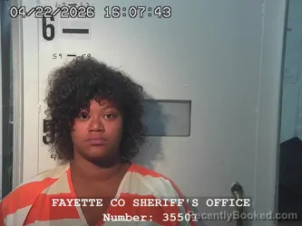 Mugshot of LEANNA L LOY booked in Fayette County, Illinois on April 22, 2026