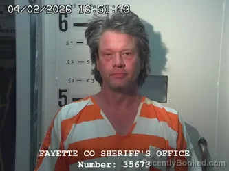 Mugshot of DANIEL LINN WILLIS booked in Fayette County, Illinois on April 2, 2026