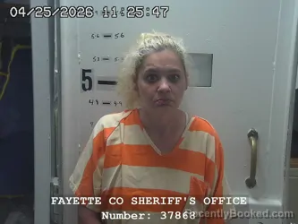 Mugshot of SAMANTHA D BATOR booked in Fayette County, Illinois on April 25, 2026