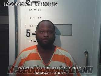 Booking photo from Fayette County, Illinois