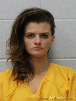 Mugshot of Haley Dawn Redmon booked in Franklin County, Illinois on August 22, 2026
