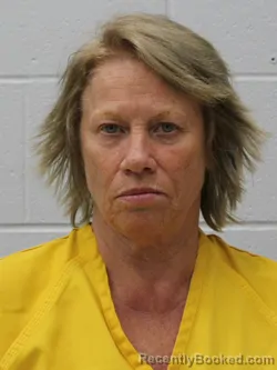 Mugshot of DONNA MARIE KRUGLER booked in Franklin County, Illinois on August 2, 2026