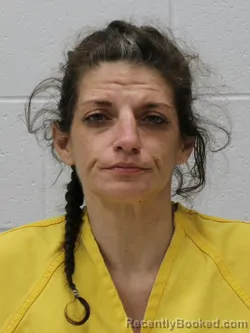 Mugshot of BRANDI NICOLE DUERING booked in Franklin County, Illinois on April 24, 2026