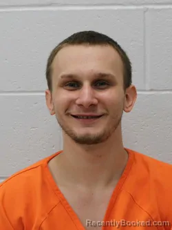 Mugshot of CAMERON MICHAEL MECORD booked in Franklin County, Illinois on June 25, 2026