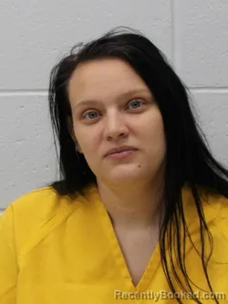 Mugshot of Courtney Marie Helton booked in Franklin County, Illinois on September 30, 2026