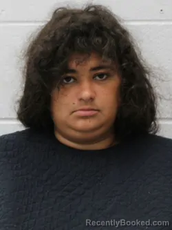 Mugshot of Angelica Renae Parvin booked in Franklin County, Illinois on August 27, 2026