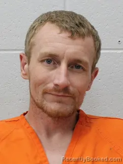 Mugshot of Dustin E Johnston booked in Franklin County, Illinois on October 20, 2026