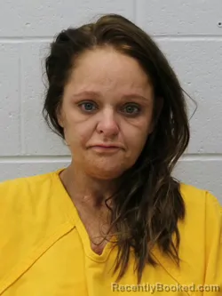 Mugshot of Christal Lynn Tucker booked in Franklin County, Illinois on August 24, 2026