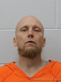 Mugshot of DANNY WAYNE EUBANKS booked in Franklin County, Illinois on April 2, 2026