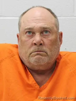 Mugshot of MARK E RICHARDSON booked in Franklin County, Illinois on April 28, 2026