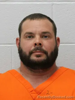 Mugshot of TRENTON LEE CLARK booked in Franklin County, Illinois on April 26, 2026