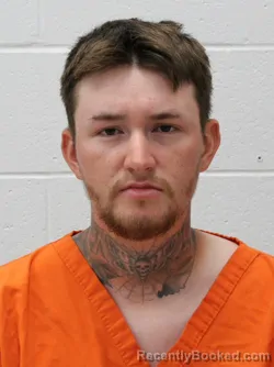 Mugshot of Jared Matthew Curry booked in Franklin County, Illinois on October 1, 2026