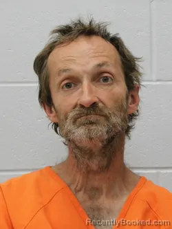 Mugshot of KEVIN LEE BROWN booked in Franklin County, Illinois on May 10, 2026