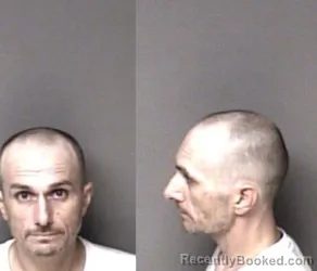 Mugshot of Michael Lee Garrett booked in Gaston County, North Carolina on August 24, 2026