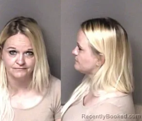 Mugshot of Heather Nicole Dodgen booked in Gaston County, North Carolina on August 10, 2026