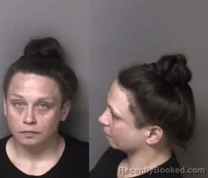 Mugshot of Vicki Jo Hinson booked in Gaston County, North Carolina on March 29, 2026