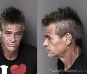Mugshot of Richard Earl Russell booked in Gaston County, North Carolina on July 25, 2026