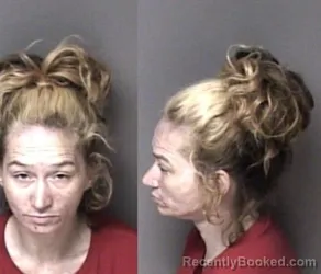 Mugshot of Mandy Nicole McCurry booked in Gaston County, North Carolina on June 18, 2026